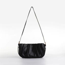 Сумка женская кросс-боди на молнии, 24×7×13 см, чёрная