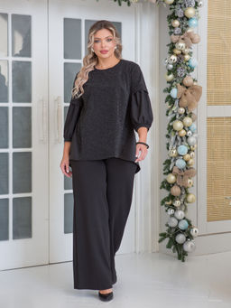 Блузка 1319-1 черный