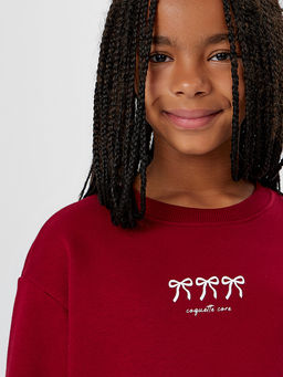 Комплект для девочек вишневый - Mark formelle фото 4