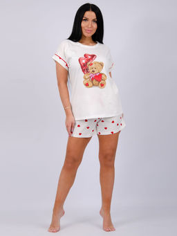 Пижама "Валентинка", трикотаж