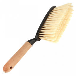 Комплект для уборки "Служанка" 2 предмета: щетка-сметка 27х4х8,5см, ворс ПВХ 5,5см, основание пластик, ручка бамбук; совок 22х32,2х7,8см с резинкой, пластик, цвет черный, общий размер комплекта 22х32,2х10,5см, упак. п/эт (Китай)