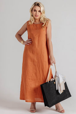 Платье 2137/03/Терракотовый