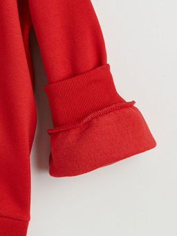 Hello Kitty Bask?l? K?z ?ocuk Kal?n Sweatshirt