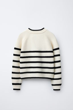 STRIPED KNIT SWEATER - Zara фото 2