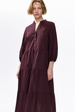 Vestido escalonado de corte midi - H&m фото 8