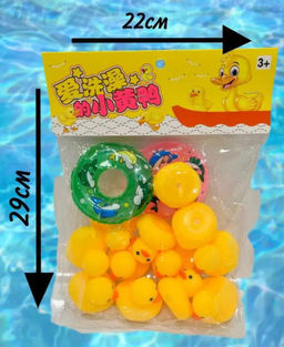 Уточки для ванны,игрушки для ванной,уточки для купания, набор 14 предметов