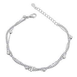 Браслет, куб.циркон., MP-14
