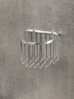 Держатель для туалетной бумаги серебристый алюминий