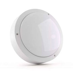 ULW-K13A 10W/4000K IP65 WHITE Светильник светодиодный влагозащищенный. Круг. Белый свет (4000K). 1200Лм. 150X60мм. Корпус белый. ТМ Uniel