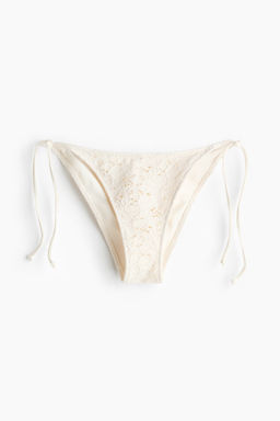 Braga de bikini con tiras de anudar