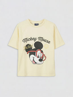 Mickey Mouse Bask?l? K?z ?ocuk Ti??rt ve E?ofman Alt?
