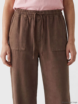 Джинсы NoBrand Carrot Fit женские с эластичным поясом