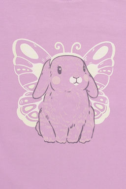 Crockid _ К 1567/светло-лиловый,шотландская клетка пижама дет  фото 2