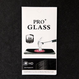 Защитное стекло для iPhone 14 Pro Max, 9H, 0.33 мм, чёрное