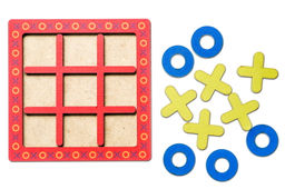 Настольная игра Крестики-нолики (планшет) - Smiledecor фото 3