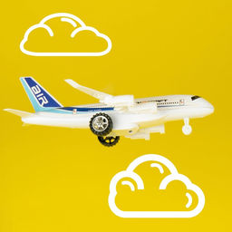 Самолёт инерционный Пассажирский - Simaland фото 8