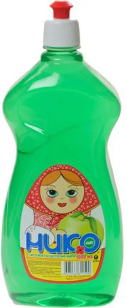 НИКО Лайт Матрешка Моющее ср-во ЯБЛОКО (1л). 12