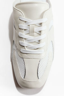 Mules de piel estilo deportivas - H&m фото 4