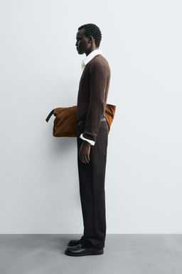 LIGHTWEIGHT HENLEY SWEATER - Zara фото 4