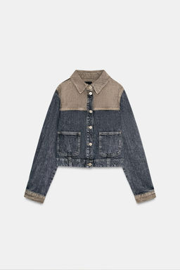 Z1975 COMBINED DENIM JACKET - Zara фото 8
