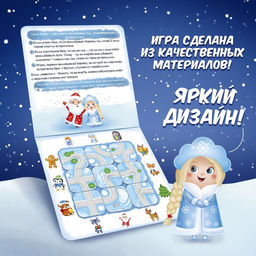 Настольная игра на логику Новогодний марафон - Лас играс kids фото 13