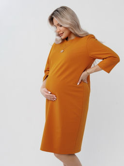 Платье женское П-145 (футер с лайкрой) Оливковая