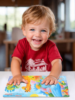 Картонная интерактивная книга «Самые-самые!», 10 стр.