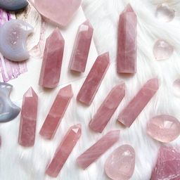Кристалл из Розового кварца