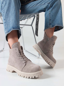 Ботинки EDART 228.V.1541 be. Каменный замша/шерсть - Ed'art фото 7