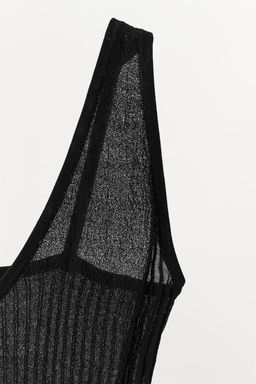 PLEATED KNIT BODYSUIT - Zara фото 7