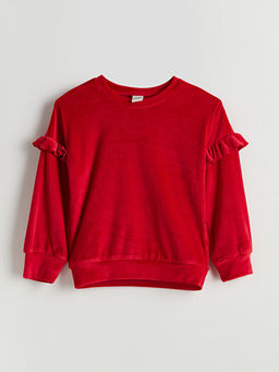 Bisiklet Yaka K?z ?ocuk Pijama Tak?m?