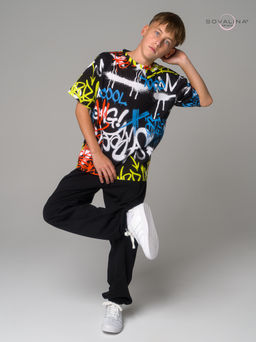 Костюм Daily men улица лайм-черный MAX - Sovalina фото 11