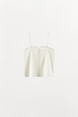 SATIN CAMISOLE TOP - Zara фото 11