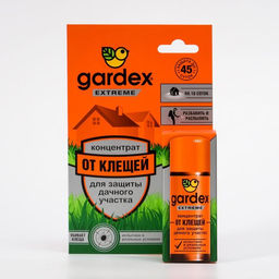 Концентрат для защиты дачного участка от клещей Gardex Extreme, флакон, 50 мл