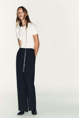 MINIMAL SHORT SLEEVE T-SHIRT - Zara фото 8