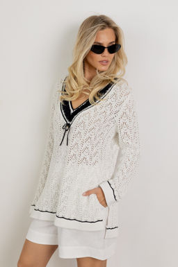 SS-2645 джемпер женский молоко