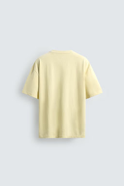 CAMISETA HEAVYWEIGHT B?SICA /03 / Amarillo claro