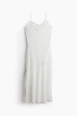 Vestido de encaje con ribetes de volante - H&m фото 7