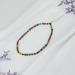 Держатель для телефона из океанической Яшмы и Сердолика