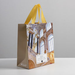 Пакет ламинированный вертикальный Эрмитаж, ML 23 27 11,5 см - Дарите счастье фото 2