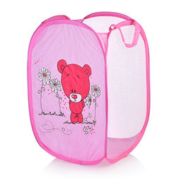 Корзина для игрушек "Мишка и ромашки" 32*48 см.