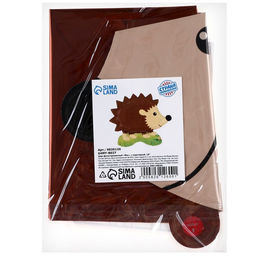 Цена за 2 шт. Воздушный шар фольгированный 15" «Ёж», под воздух