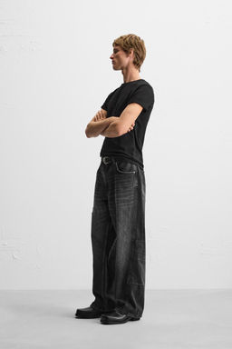 BAGGY JEANS WITH SEAM DETAIL - Zara фото 14