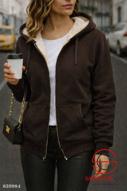 Худи женское на молнии