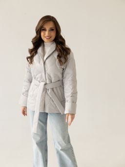 Куртка женская демисезонная 24832-00 (латте) - Kankan фото 5