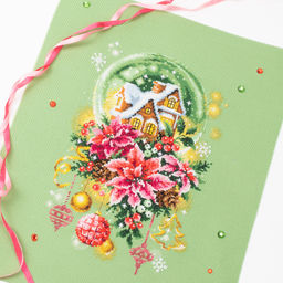 Набор для вышивания Чудесная Игла 340-672 Волшебное Рождество 18 х 28 см