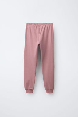 AGES 6-14 / PLAIN RIBBED PYJAMAS - Zara фото 5