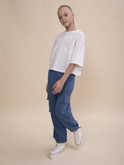 GFPQ3352 Брюки для девочек - Pelican фото 2