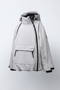 WATER-RESISTANT AND WINDPROOF KANGAROO JACKET RECCO® SYSTEM SKI COLLECTION - Zara фото 2