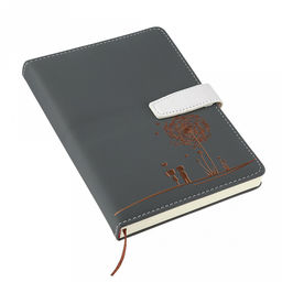 Ежедневник датированный 2025г 14,2х21см Одуванчик 112 листов, в линейку, сшитый внутренний блок, с закладкой, обложка ПВХ софт тач, отделочная строчка, тиснение золотом, цвет серый матовый, застежка на магните (Китай) - Домашняя мода фото 15